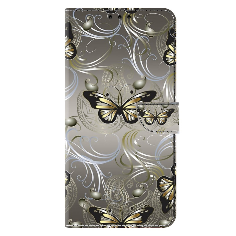 Capa borboleta de renda para Samsung Galaxy A17 5G
