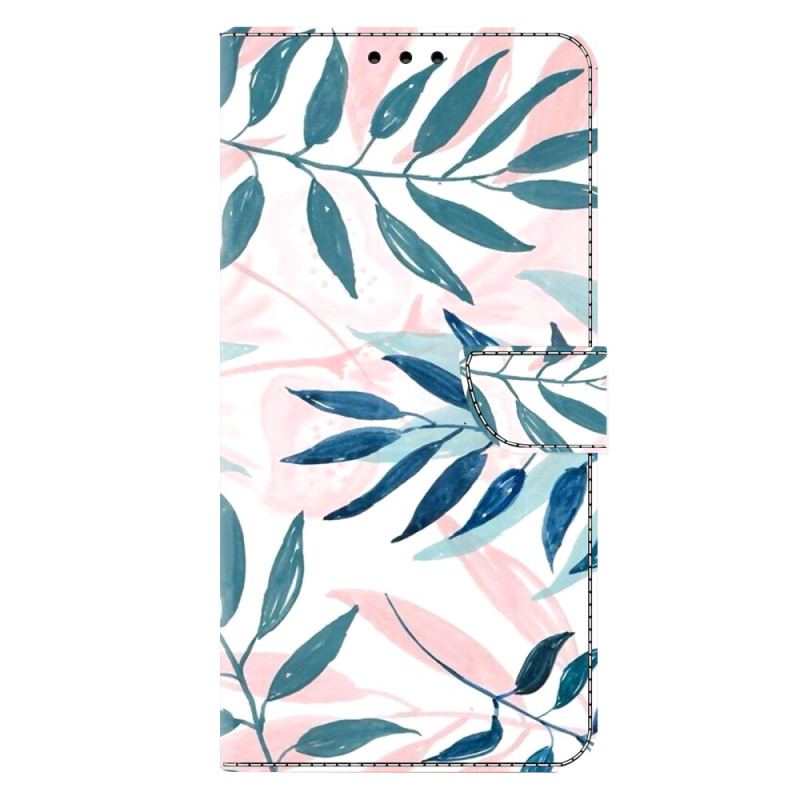 Capa Samsung Galaxy A17 5G Folhas em aguarela