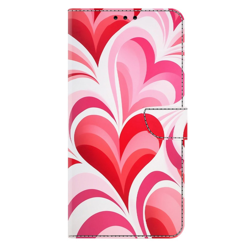 Capa para Samsung Galaxy A17 5G Padrão de amor
