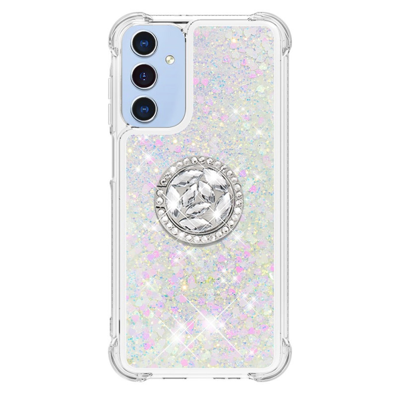 Capa para Samsung Galaxy A17 5G Anel brilhante - Suporte