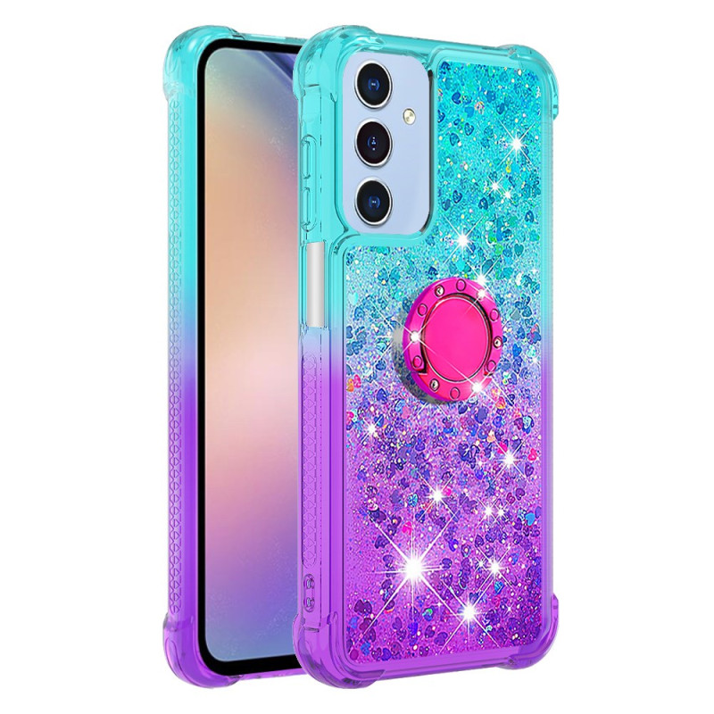 Capa Samsung Galaxy A17 5G Gradient Glitter Ring-Support