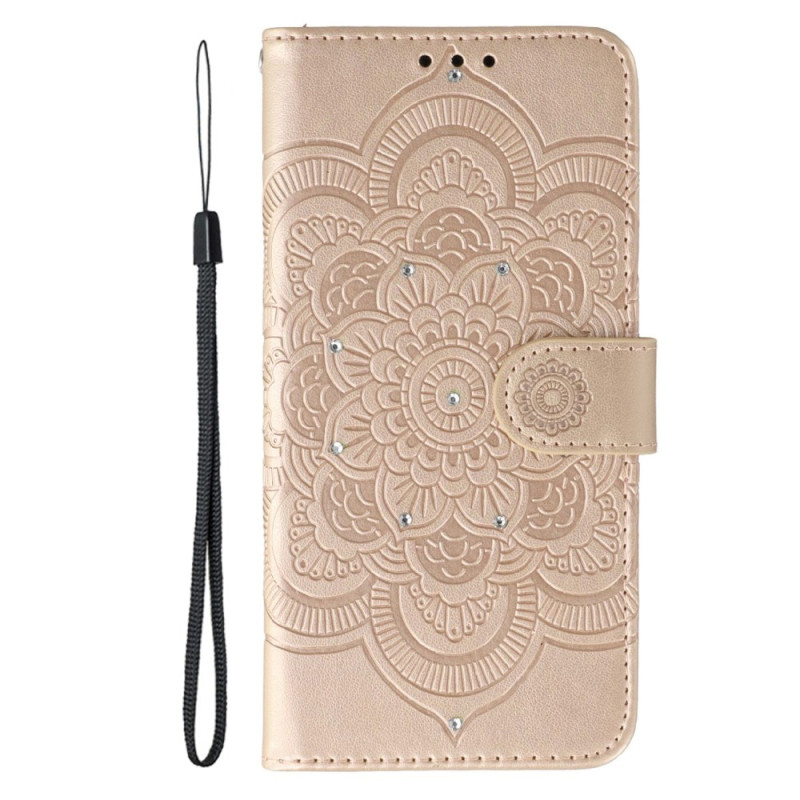 Capa para Samsung Galaxy A18 4G / A17 4G / 5G Mandala com strass