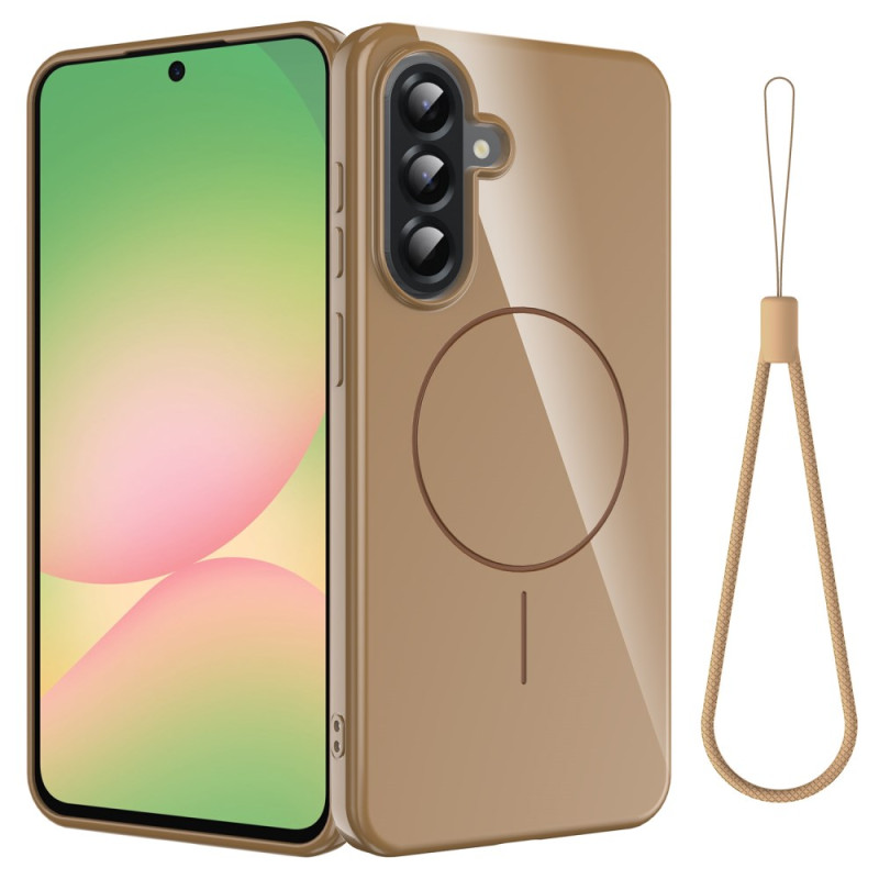 Capa compatível com Samsung Galaxy A17 4G / 5G MagSafe com alça de mão