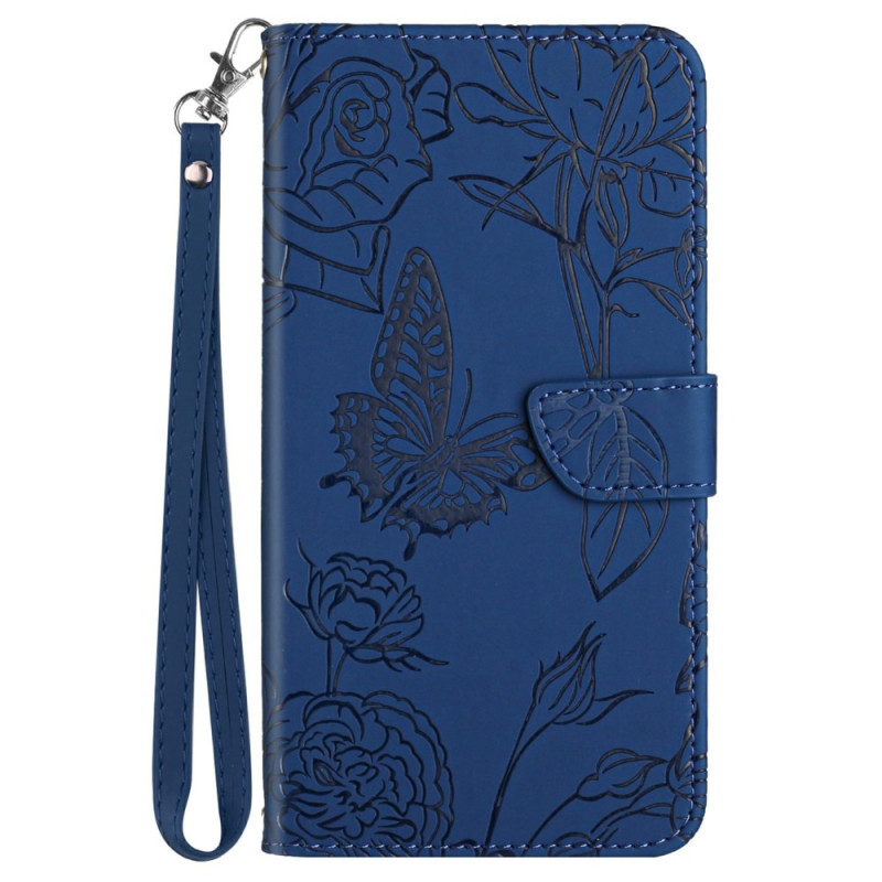 Capa com impressão de borboleta para Samsung Galaxy A17 5G