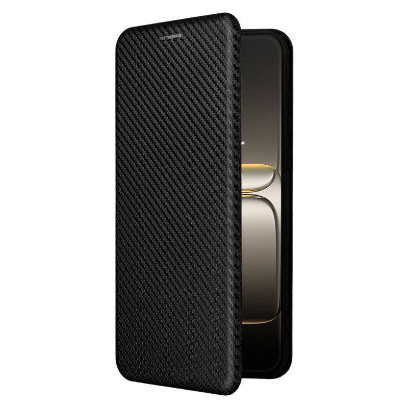 Capa flip Cover OnePlus Nord 5 Fibra de carbono