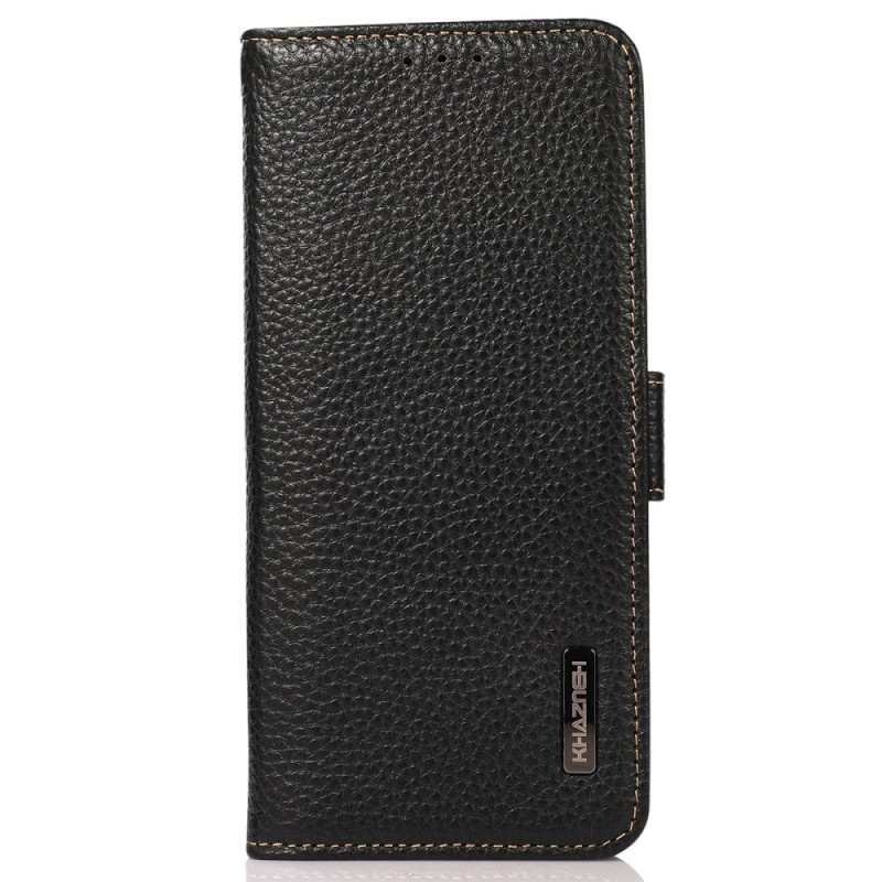 Capa em pele genuína para OnePlus Nord 5 KHAZNEH