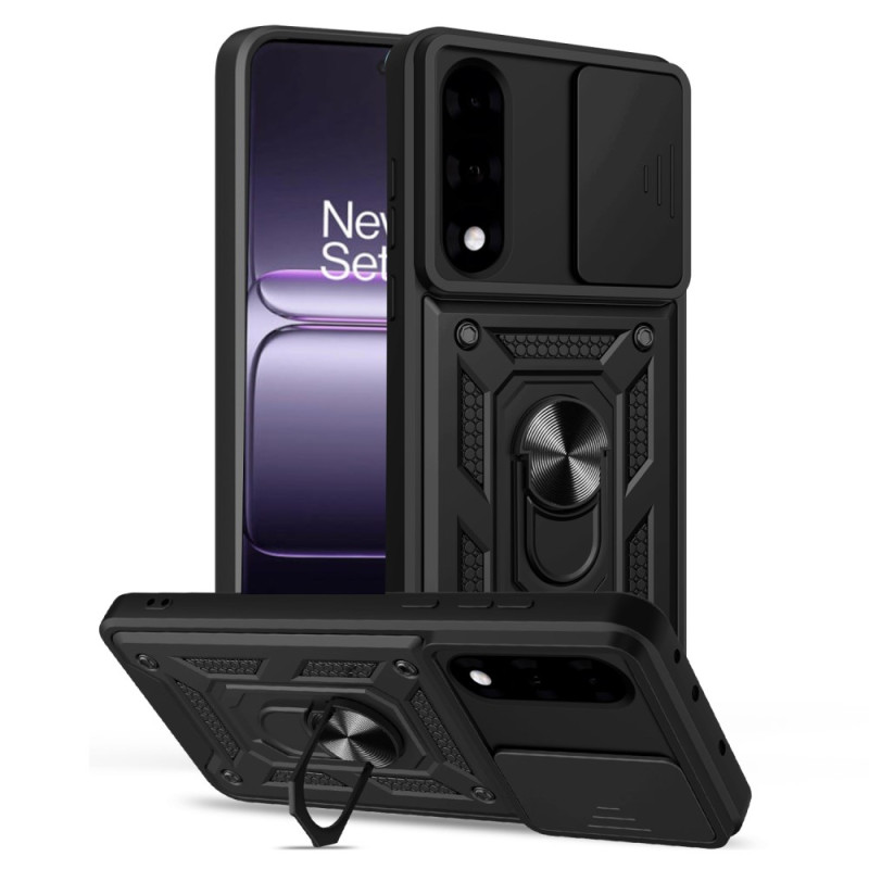 Capa OnePlus Nord 5 Capa deslizante para câmara e suporte