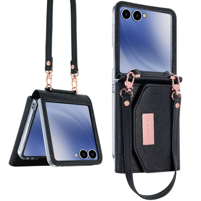 Capa e correia para Samsung Galaxy Z Flip 7