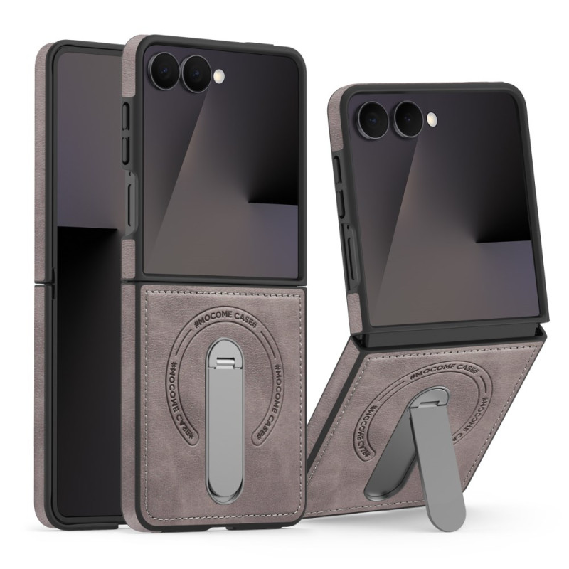 Capa magnética para Samsung Galaxy Z Flip 7 com suporte rotativo