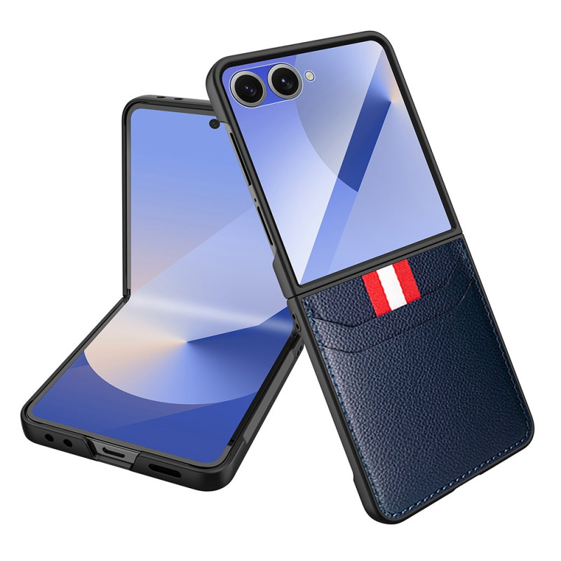 Capa com textura sedosa para Samsung Galaxy Z Flip 7