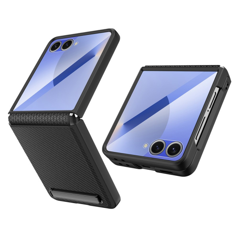 Capa fina com suporte para Samsung Galaxy Z Flip 7