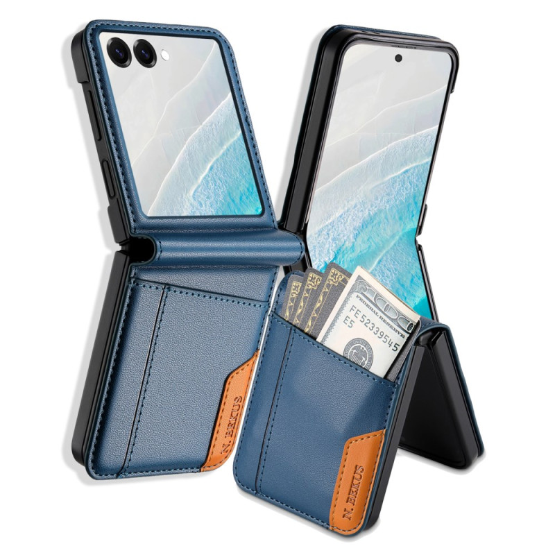 Capa para Samsung Galaxy Z Flip 7 Porta-cartões N.BEKUS