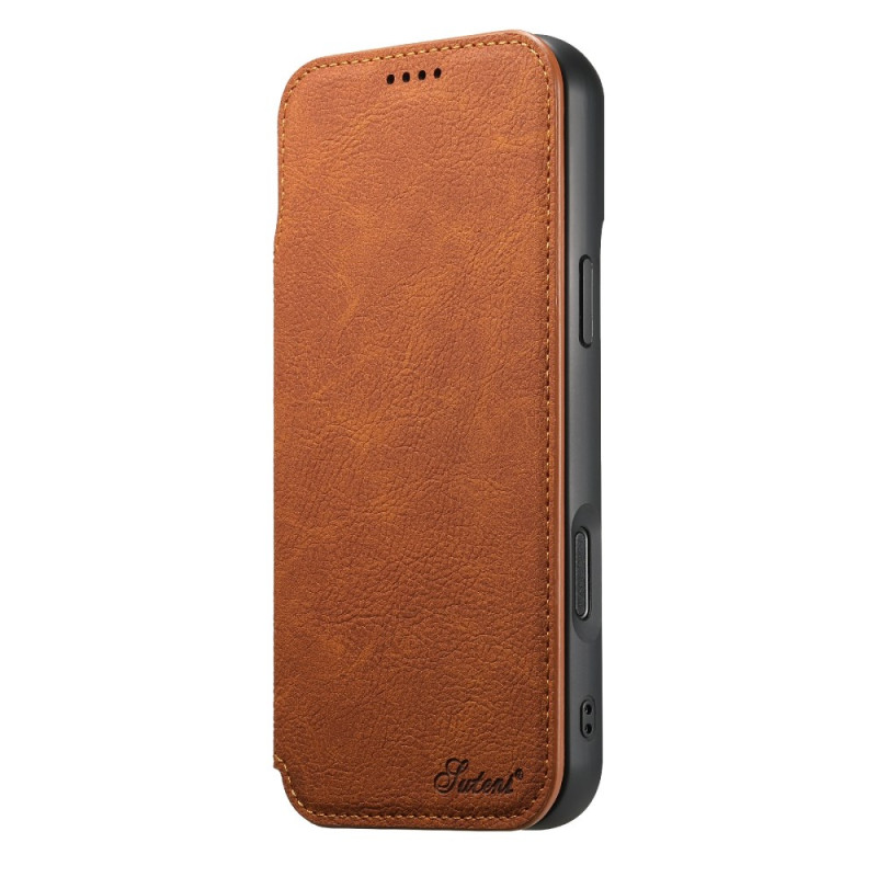 Capa flip para iPhone Air MagSafe Ultra Fina SUTENI