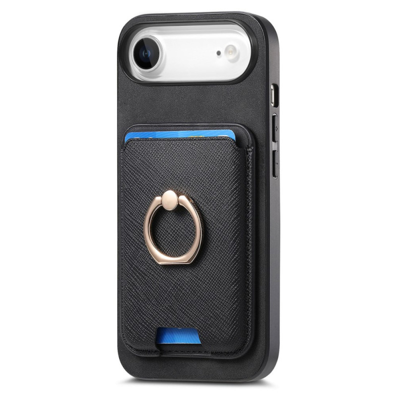 Capa magnética para iPhone 17 Air Suporte para cartão e suporte