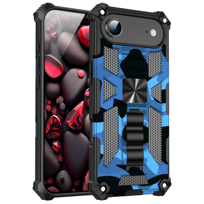Capa iPhone 17 Air Suporte integrado Design de camuflagem