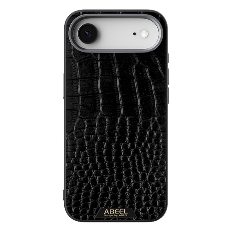 Capa MagSafe compatível com efeito croco para iPhone 17 Air ABEEL