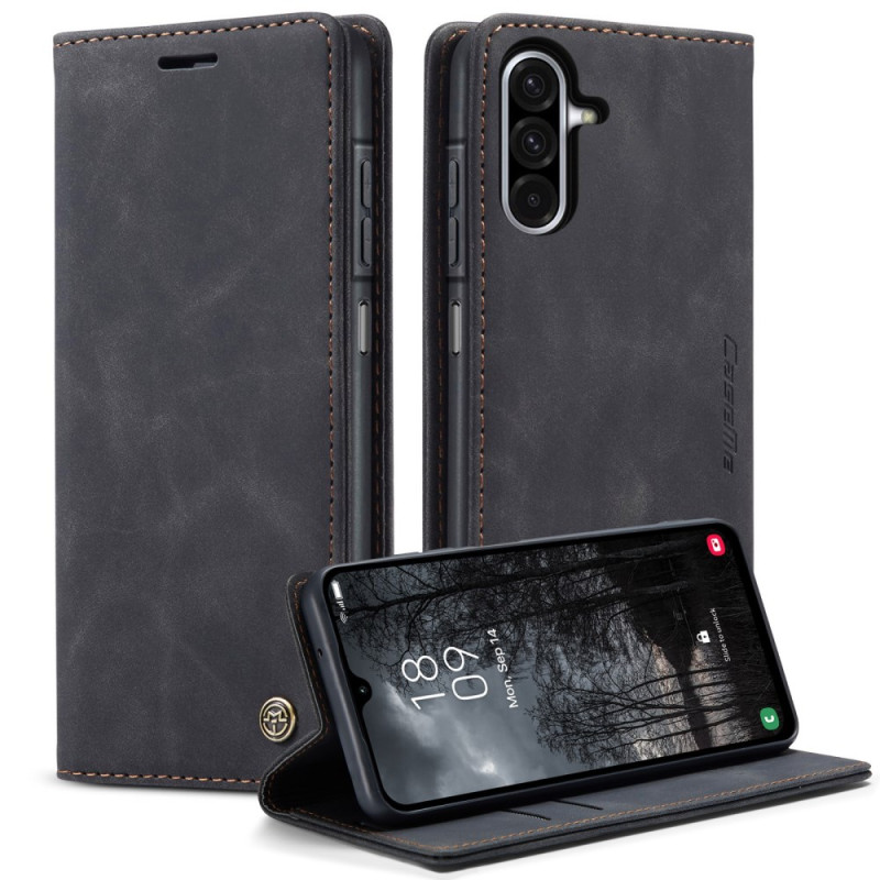 Capa Flip Cover Samsung Galaxy A17 5G Efeito Camurça CASEME
