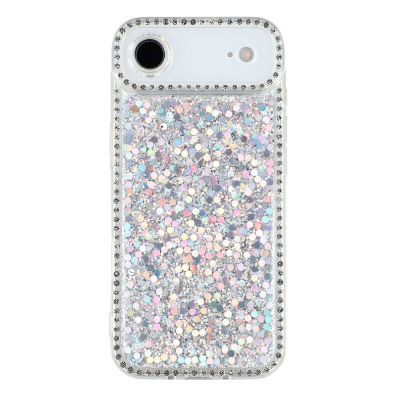 Capa para iPhone 17 Air Strass e Glitter