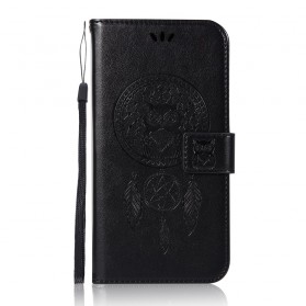 Samsung Galaxy J4 Plus Capa de couro Catchy Owl
