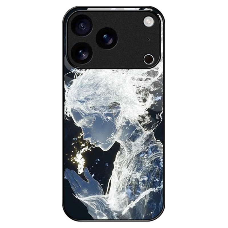 Telefone 17 Pro Max Celeste Capa de vidro temperado