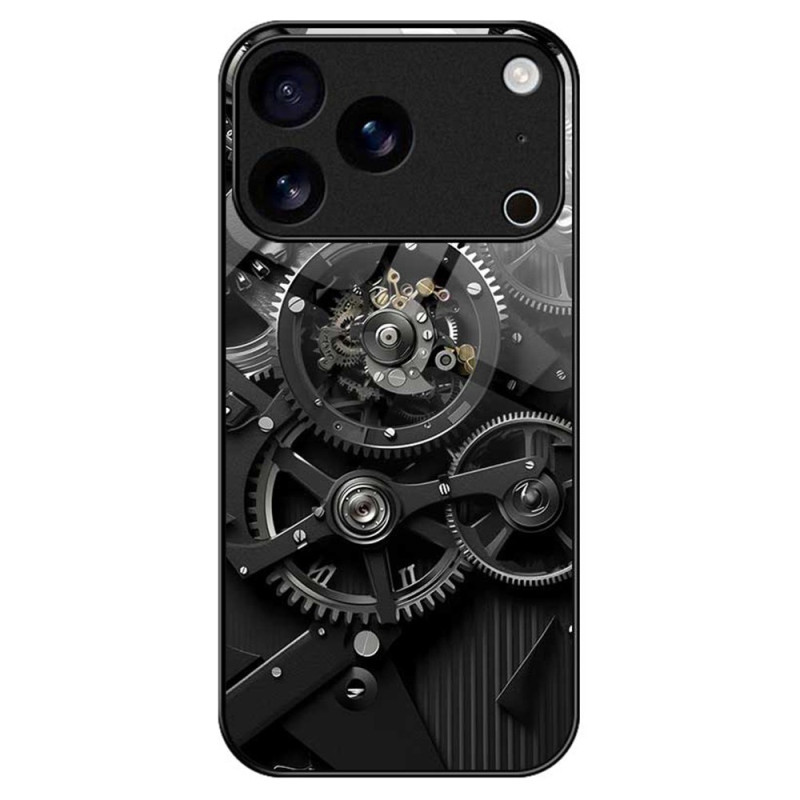 Capa iPhone 17 Pro Max Mecanismo de vidro temperado