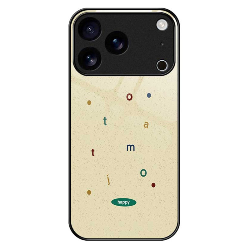 Capa rígida para iPhone 17 Pro Max Happy