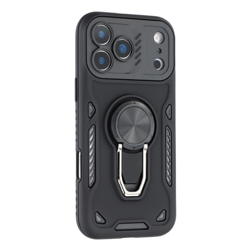Capa à prova de choque para iPhone 17 Pro Max com suporte rotativo de 360
