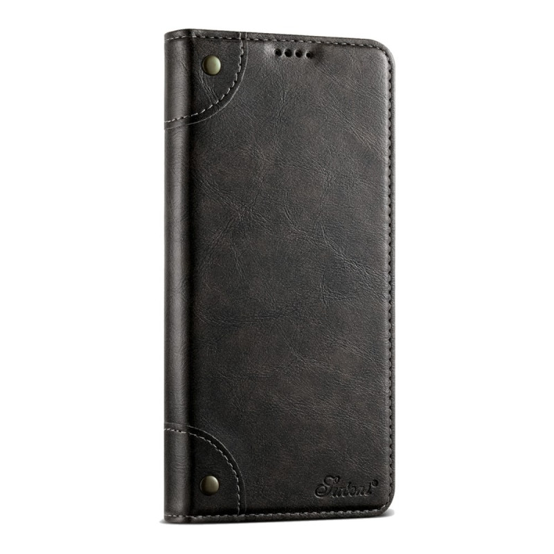 Capa flip para iPhone 17 Pro Max Vintage SUTENI