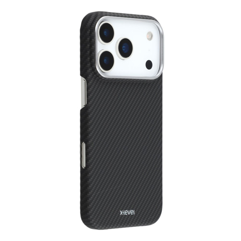 Capa iPhone 17 Pro Max Textura Carbono X-LEVEL