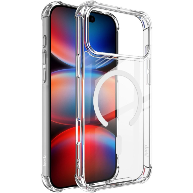 Capa MagSafe transparente compatível com o iPhone 17 Pro Max IMAK