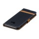 Samsung Galaxy J4 Plus Case Fabric & Leather Effect