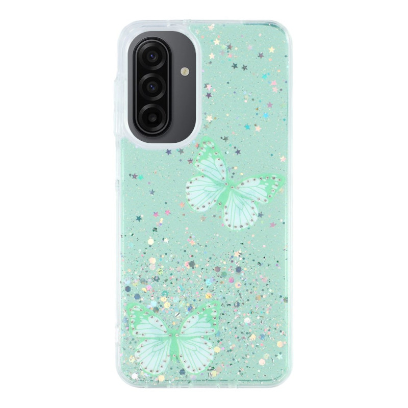 Capa borboleta brilhante para Samsung Galaxy A17 5G