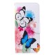 Samsung Galaxy J4 Plus Capa Pintada de Borboletas e Flores