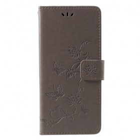 Samsung Galaxy J4 Plus Case Butterflies e Flores Asiáticas