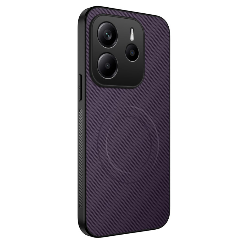 Coque Xiaomi Redmi Note 14 5G Compatible MagSafe Fibre Carbone