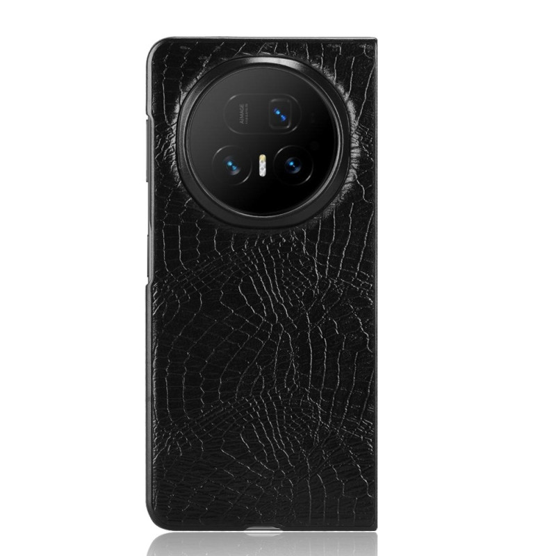 Capa para Honor Magic V5 5G com textura de crocodilo
