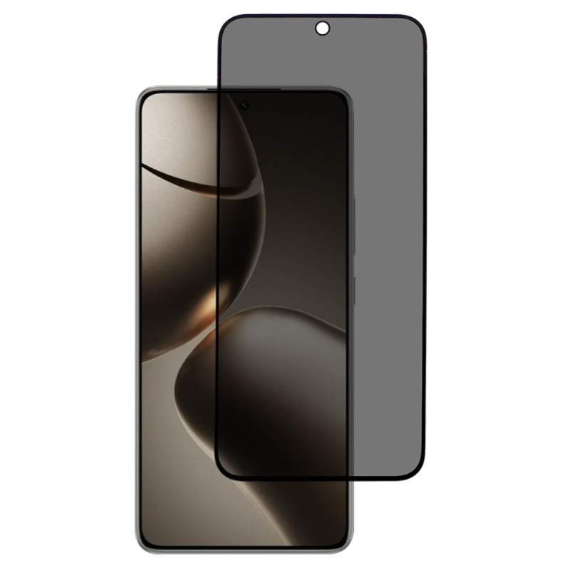 Proteção de vidro temperado anti-spyware para Xiaomi 15T / 15T Pro