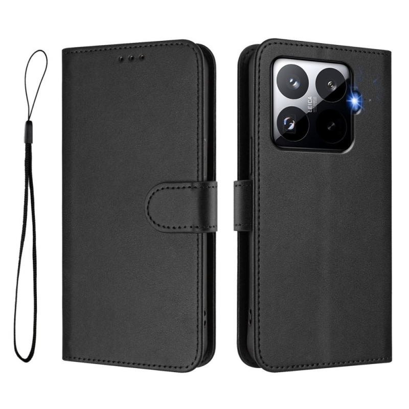 Capa de proteção RFID em pele para Xiaomi 15T Pro