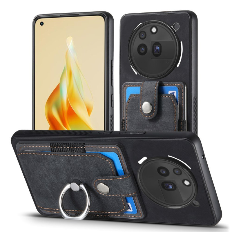 Capa para telemóvel Nothing (3a) Pro Suporte para cartão e suporte para anel