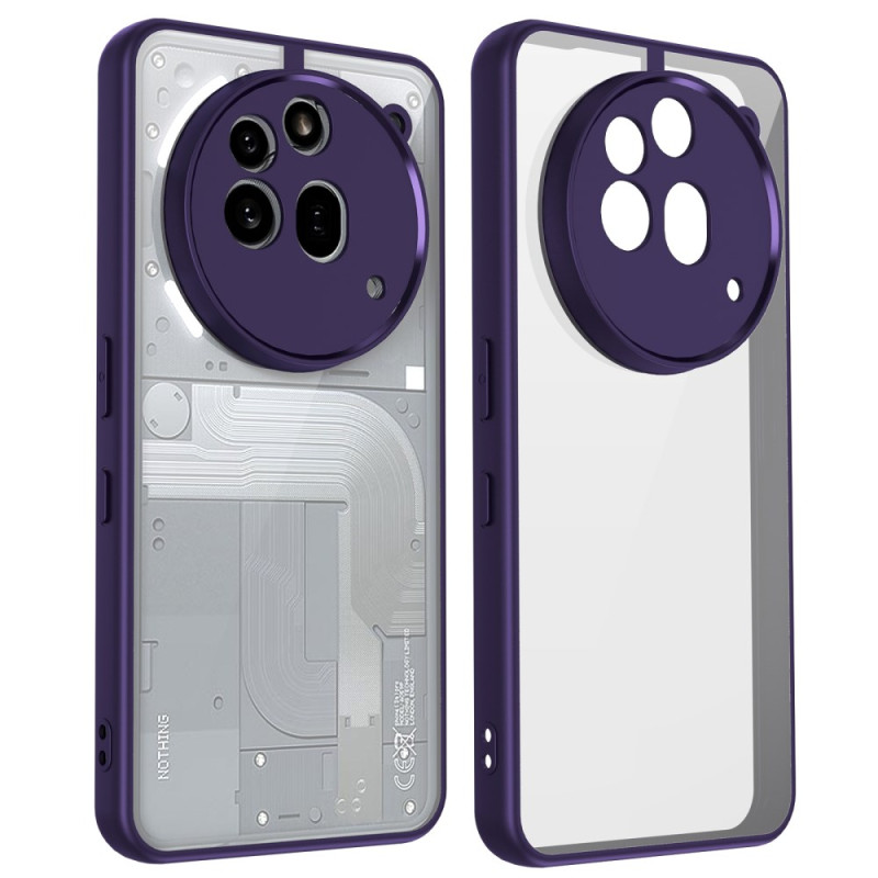 Capa com acabamento Mate híbrida para o Nothing Phone (3a) Pro