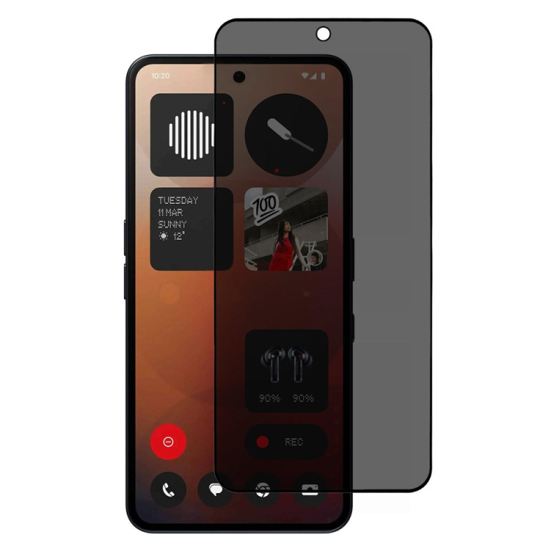 Protection en Verre Trempé Anti-Espion pour Écran Nothing Phone (3a) / (3a) Pro