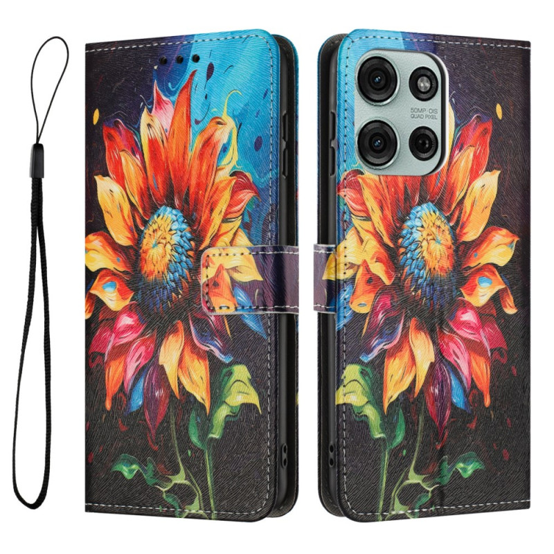 Capa para Moto G86 5G / G86 Power 5G Padrão girassol