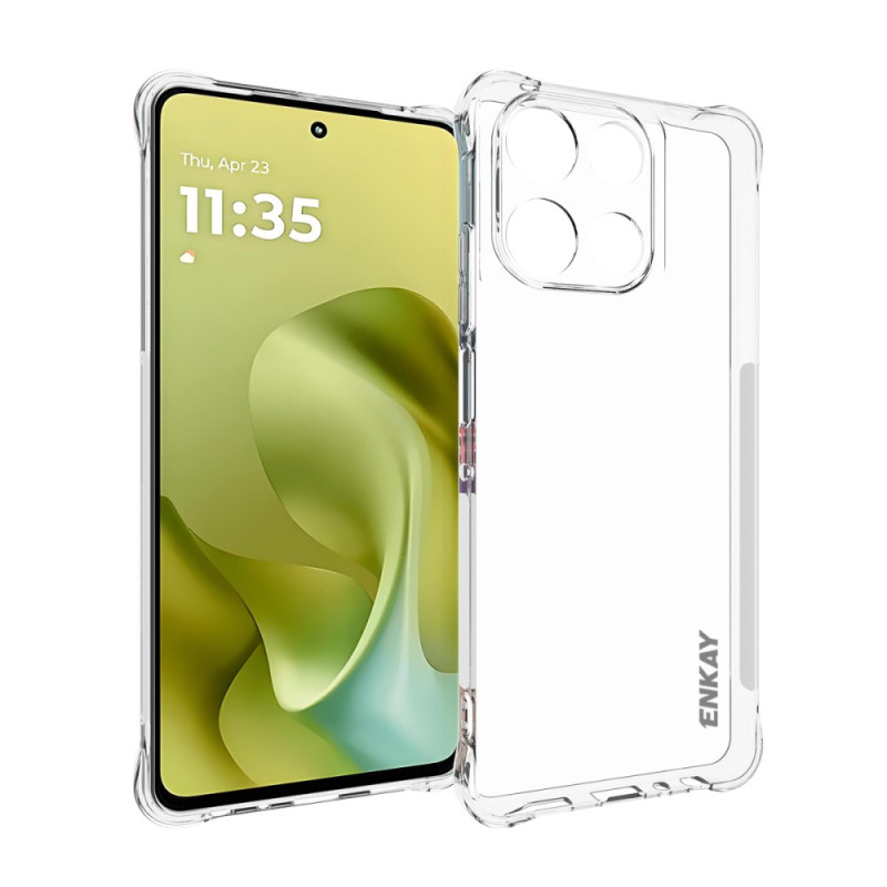 Capa reforçada transparente para Moto G86 Power 5G