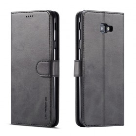 Samsung Galaxy J4 Plus Case LC.IMEEKE Efeito Couro