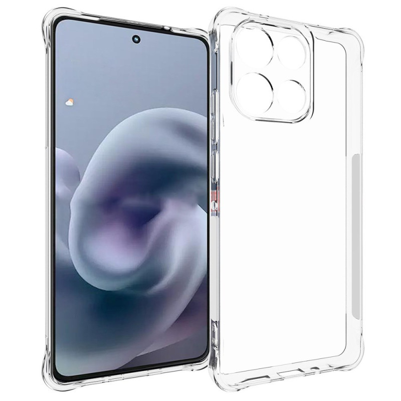 Capa reforçada transparente para Moto G86 Power 5G