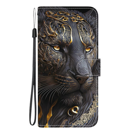 Capa para Moto G56 5G Lion...