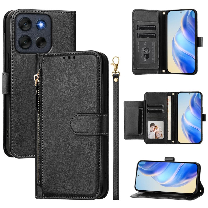 Capa multifunções para carteira para Moto G56 5G