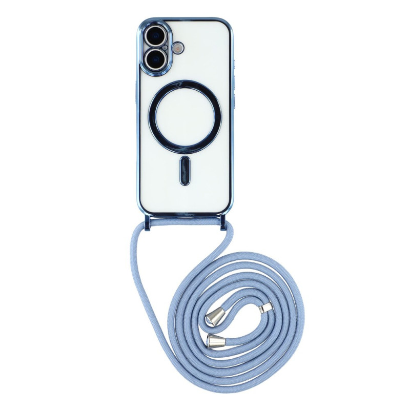 Capa transparente compatível com o cabo MagSafe para iPhone 17