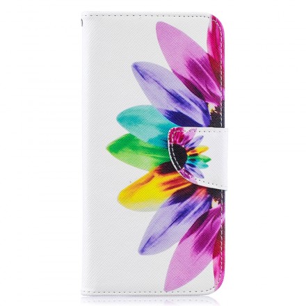 Capa de flor de aguarela Samsung Galaxy A50