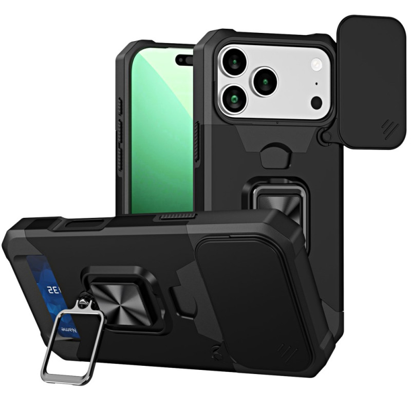 Suporte robusto para a capa do iPhone 17 Pro Max e tampa deslizante